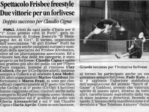 Romagna Corriere - 4 dicembre 2007