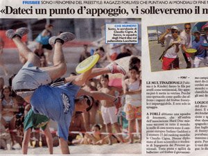 Il Resto del Carlino - 22 luglio 2008