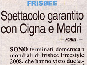 Il Resto del Carlino - 5 agosto 2008