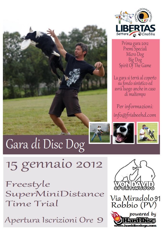 Garetta di Disc Dog