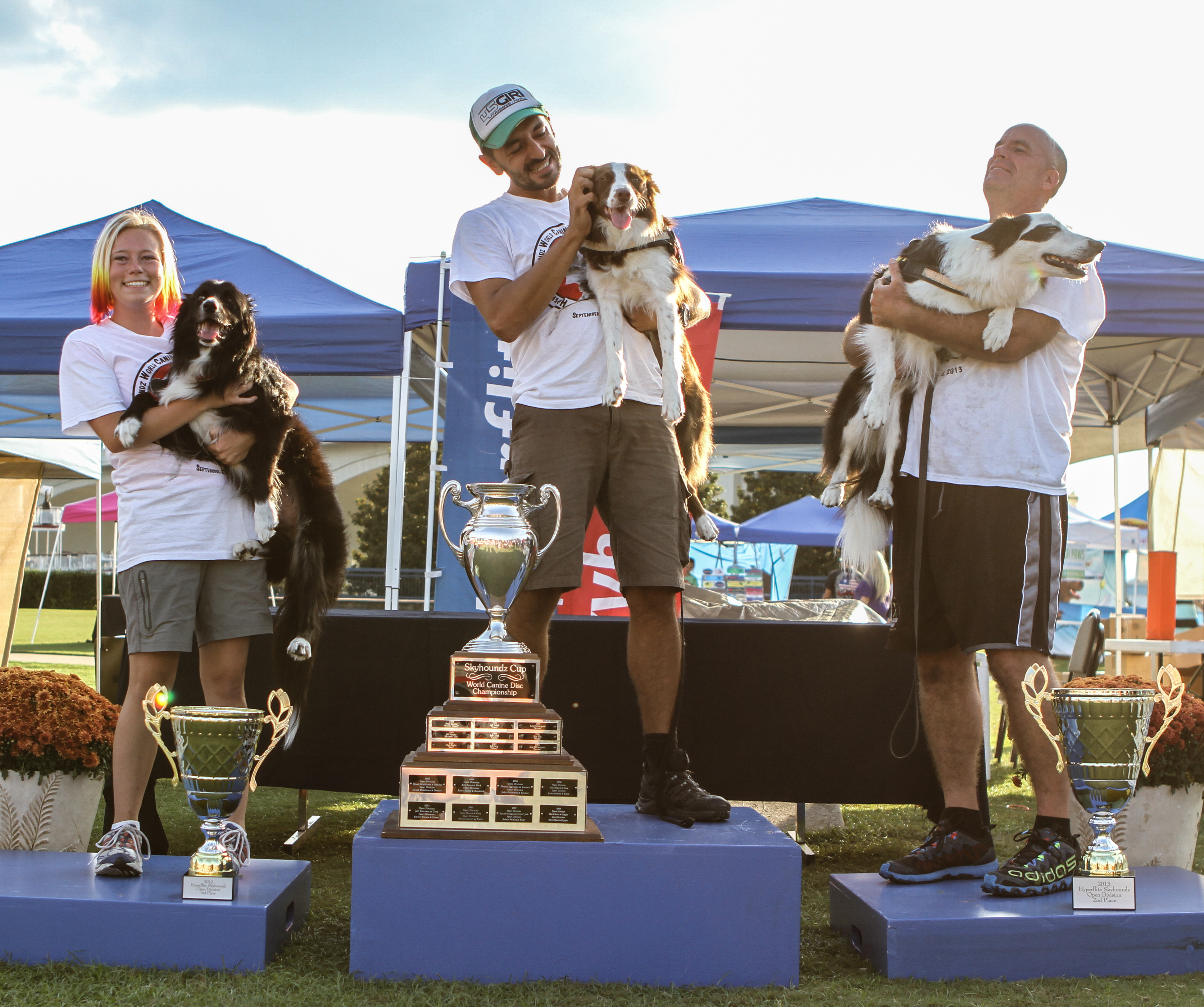 Flower Power & Matteo Gaddoni Campioni del Mondo Skyhoundz 2013